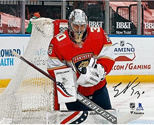 Spencer Lovag Florida Panthers Dedikált 8 x 10 NHL-ben Debütált a Fénykép - Dedikált NHL-Fotók