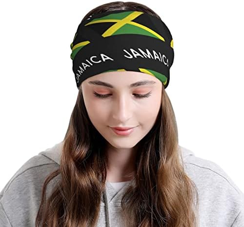 Jamaica Zászló Jamaikai Többfunkciós Beanie Kalap Szakaszon Sapkában Slouchy Női Fej Fejpánt Jamaikai Sálat Férfiak Nők