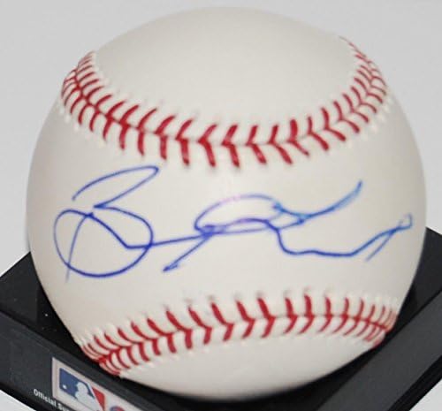 BRAD LINCOLN aláírt OML baseball *BLUE JAYS* dedikált W/COA (KALÓZOK) - Dedikált Baseball