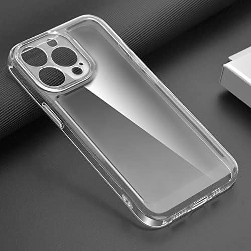DNZPFU iPhone 12 Pro Max Esetében Szilikon Ütésálló Telefon védőtok 6.7 (Clear)