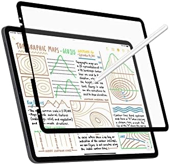 Bioton Paperfeel Pro képernyővédő fólia Kompatibilis iPad Pro 12.9 (2021/2020/2018), Cserélhető&Újrafelhasználható, Tükröződésmentes,