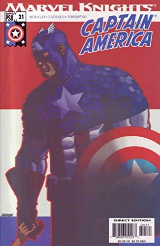 Amerika kapitány (4 Sorozat) 21 FN ; Marvel képregény | Marvel Knights Chris Bachalo