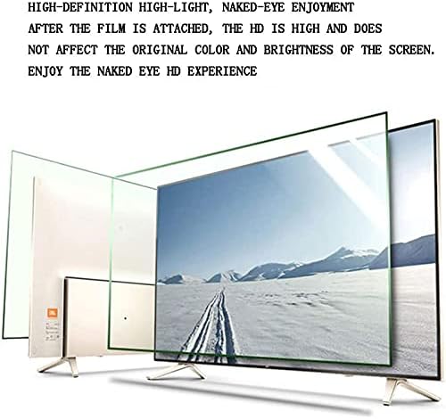 KELUNIS 32-75 cm-es TV, képernyővédő fólia, Tükröződésmentes/Anti Kék Fény/Anti Karcolás/Anti-Ujjlenyomat Film, Enyhíti a