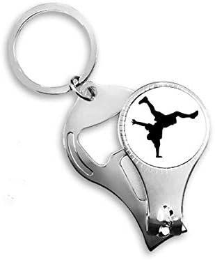 Kézenállás Breaking Táncos Sport Köröm Zimankó Gyűrű Kulcstartó Sörnyitó Clipper