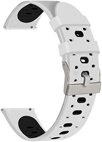 NDJQY 20mm Színes Watchband szíj, a Garmin Forerunner 245 245M 645 Zene vivoactive 3 Sport szilikon Okos watchband Karkötő
