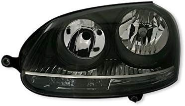 bal fényszóró vezető oldali fényszóró szerelvény projektor elülső lámpa autó lámpa fekete lhd fényszórók kompatibilis volkswagen
