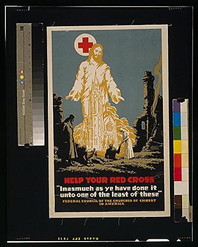 HistoricalFindings Fotó: az i. világháború,első világháború,Segít A Vörös Keresztet,Jézus Krisztus,Ápolók,Katedrális,1917