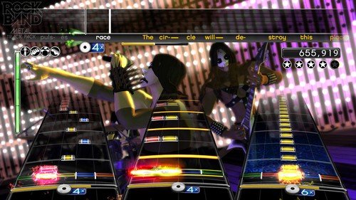 A Rock Band: Fém Track Pack - Nintendo Wii