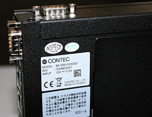 CONTEC DTx Ipari ventilátor nélküli Fém Doboz PC-BX-956-DC6000 1.66 GHz 2GB RAM Vékony Kliens