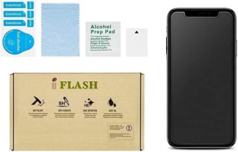 IFLASH iPhone XS MAX, iPhone 11 Pro Max Matt kijelző Védő fólia, (3 Csomag) Tükröződésmentes, valamint Anti-Ujjlenyomat Edzett