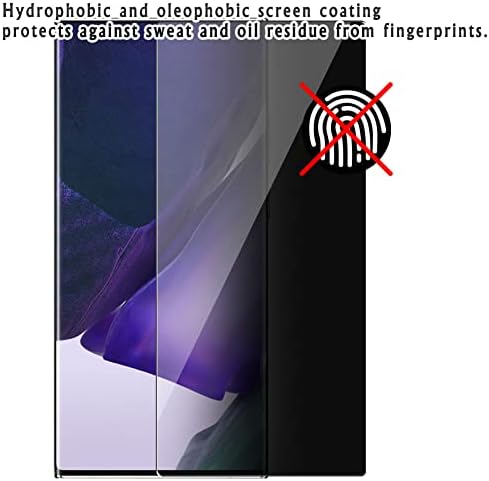 Vaxson Adatvédelmi képernyővédő fólia, kompatibilis DELL XPS 13 9310 13.4 hüvelyk Anti Kém Film Védők Matrica [ Nem Edzett