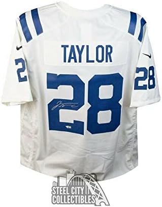 Jonathan Taylor Dedikált Indianapolis Colts Fehér Nike Jersey - Fanatikusok - Dedikált NFL Mezeket