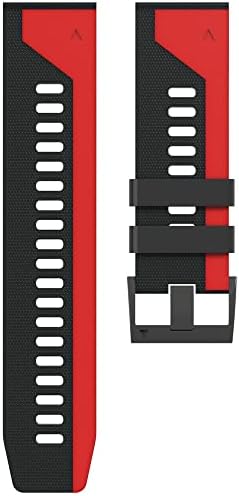 IRJFP 26 22mm Quick Fit Watchband A Garmin Fenix 6X 6 Pro 5X 5 + 3 HR 935 Enduro Szíjak, Szilikon Easyfit gyorskioldó karkötő