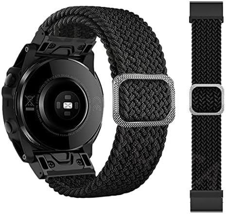 DJSFCN 26 22mm Sport Nylon Watchband Wriststrap A Garmin Fenix 7 7X 6X 6 Pro 5X 5 EPIX 3HR Easy Fit gyorskioldó Karkötő Karkötő
