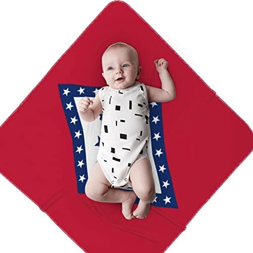 Arkansas Zászló Baba Takaró Fogadó Takarót a Csecsemő, Újszülött Pelenkát Fedezze Wrap Óvoda Babakocsi