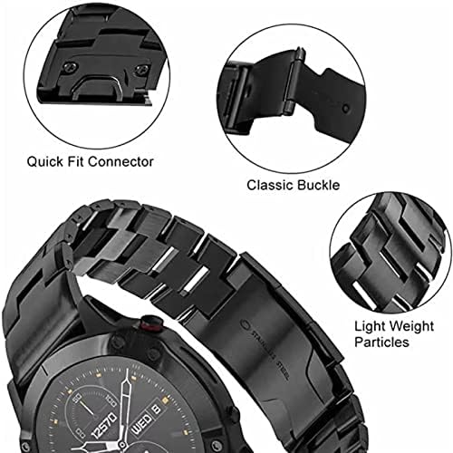 FULNES Titán Ötvözet Watchband QuickFit Csukló Pánt A Garmin Fenix 7 X 7 6 5 5X Plus/6 6X Pro 3 3HR/forerunner 935 945 Óra