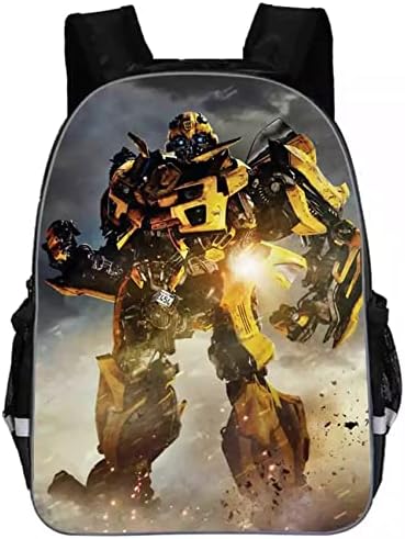 GENGX Tizenéves Fiúk Transformers Grafikai Iskola Hátizsák Daypack-Optimus Prime Bookbag,Dongó Laptop Táska Gyerekeknek